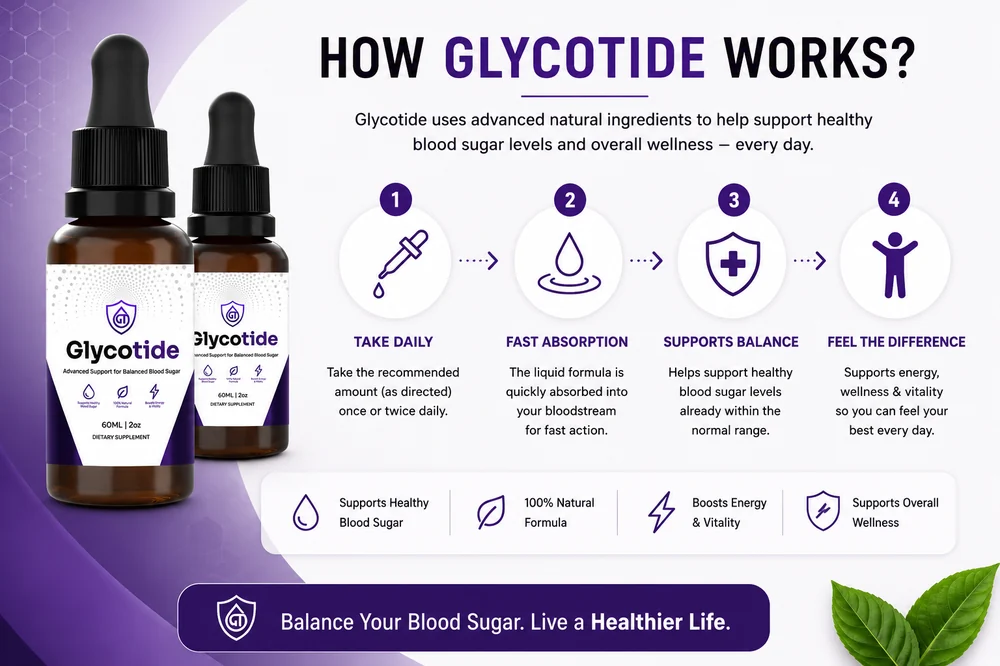 GlycoTide blood sugar support drops